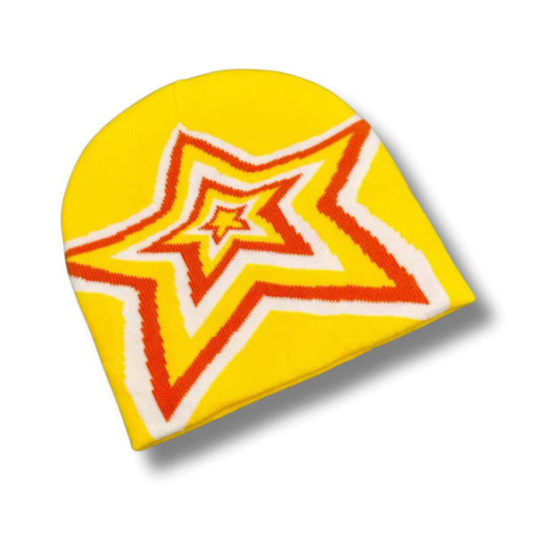 Star Beanie Yellow