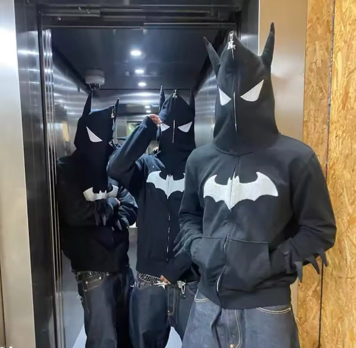 Batman hooded zip up