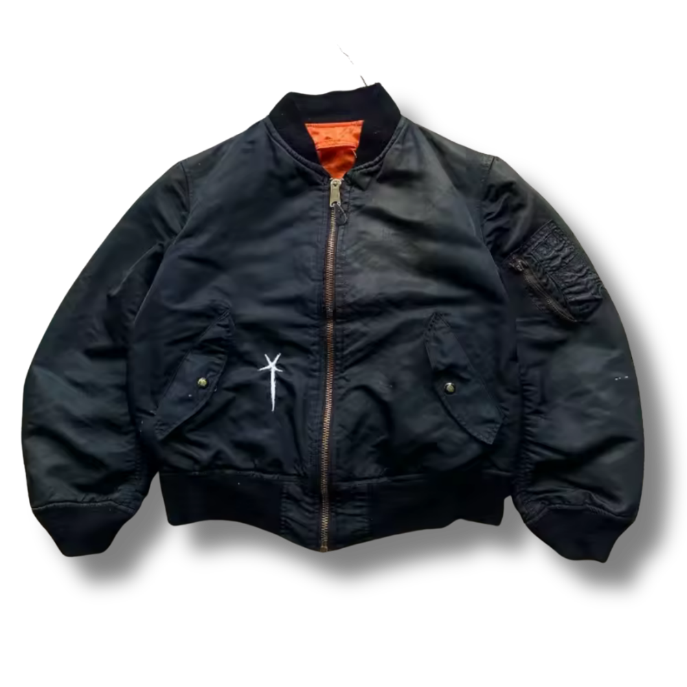 Black Bomber Premium Jacket