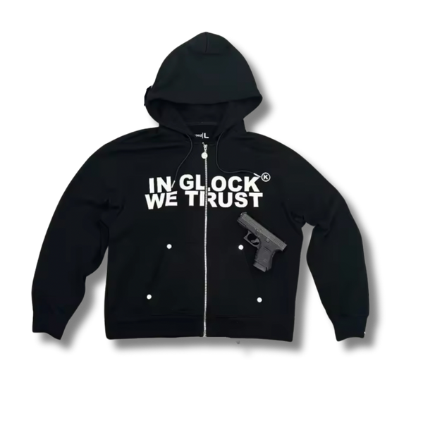 In Glock We Trust Zip Up