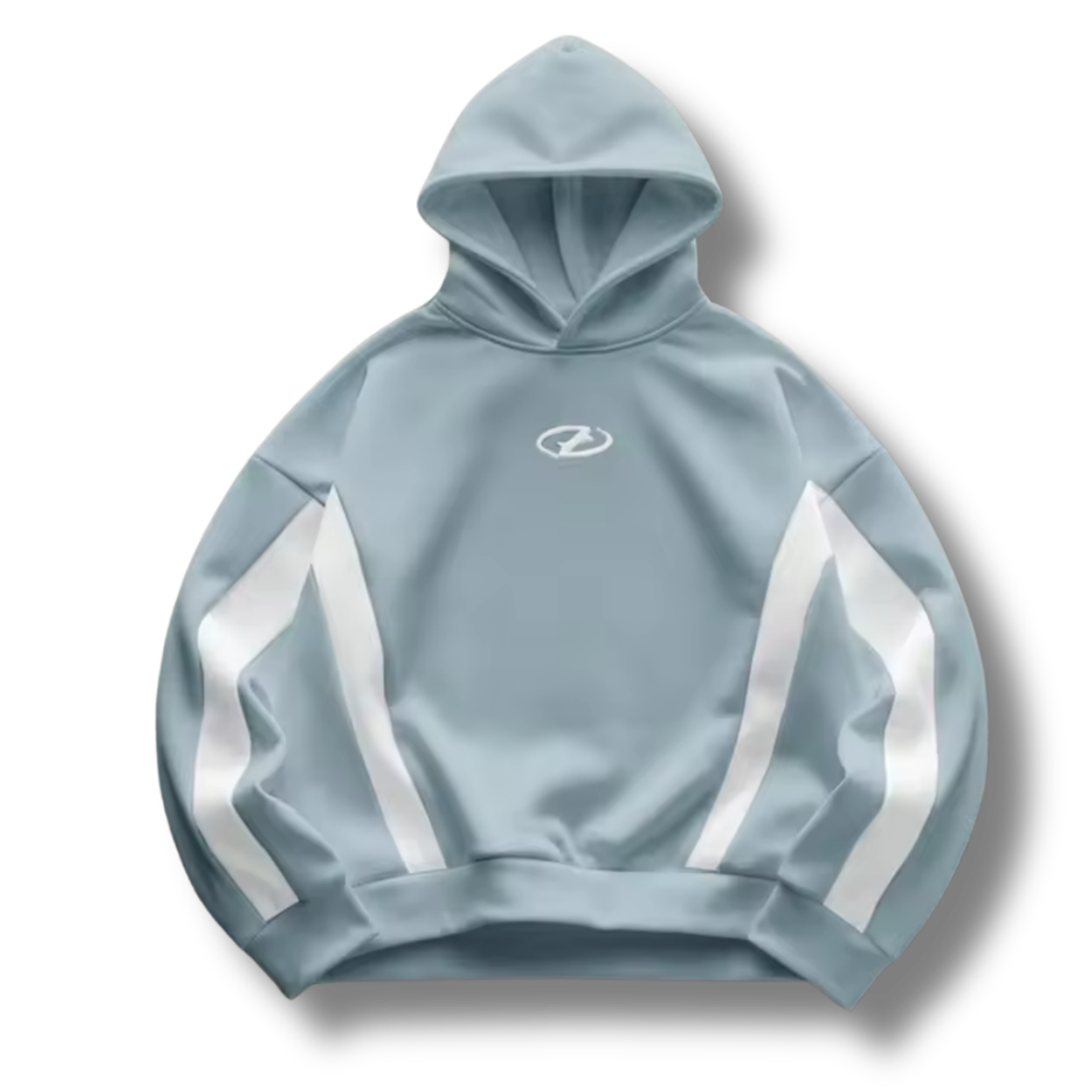 Sleek Baby Blue Hoodie