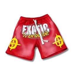 Red Target Aim Shorts