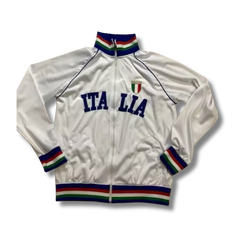 White Italia zip up