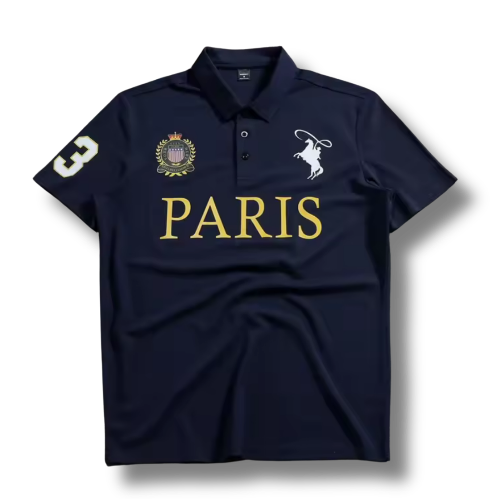 Paris Navy Polo Shirt
