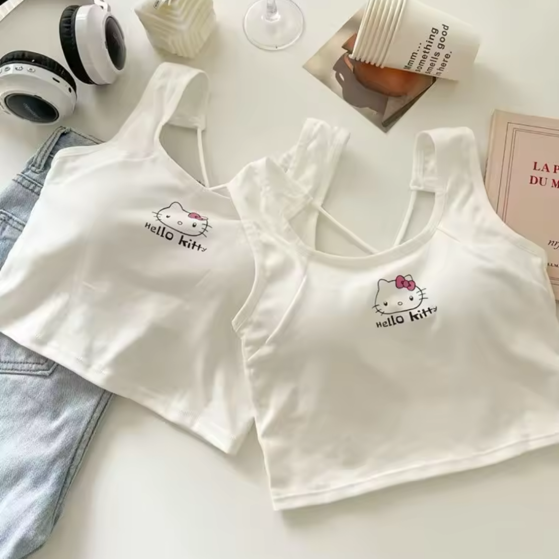 Hello Kitty Crop Top