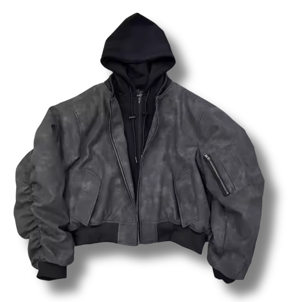 Double Layer Workwear Premium Bomber Jacket