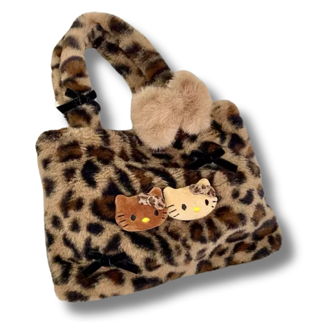 Hello Kitty Cheetah Print Tote Bag