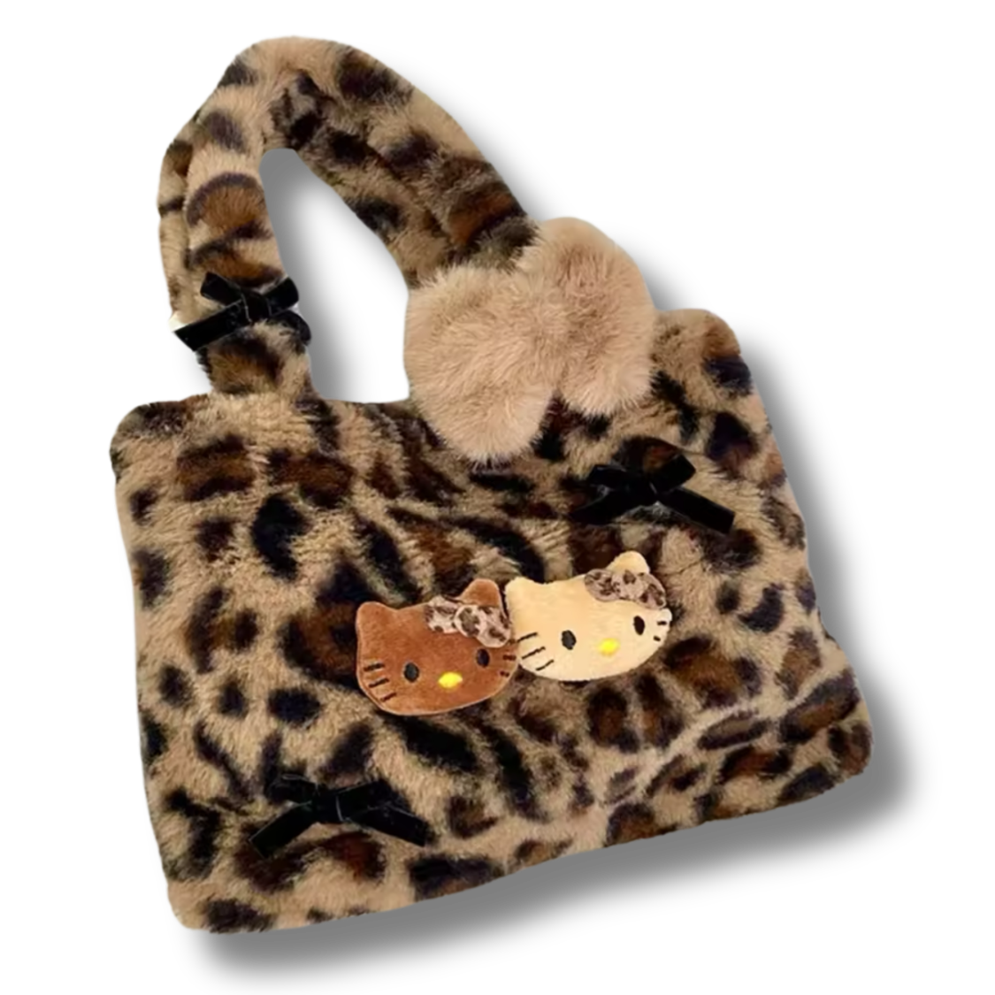 Hello Kitty Cheetah Print Tote Bag