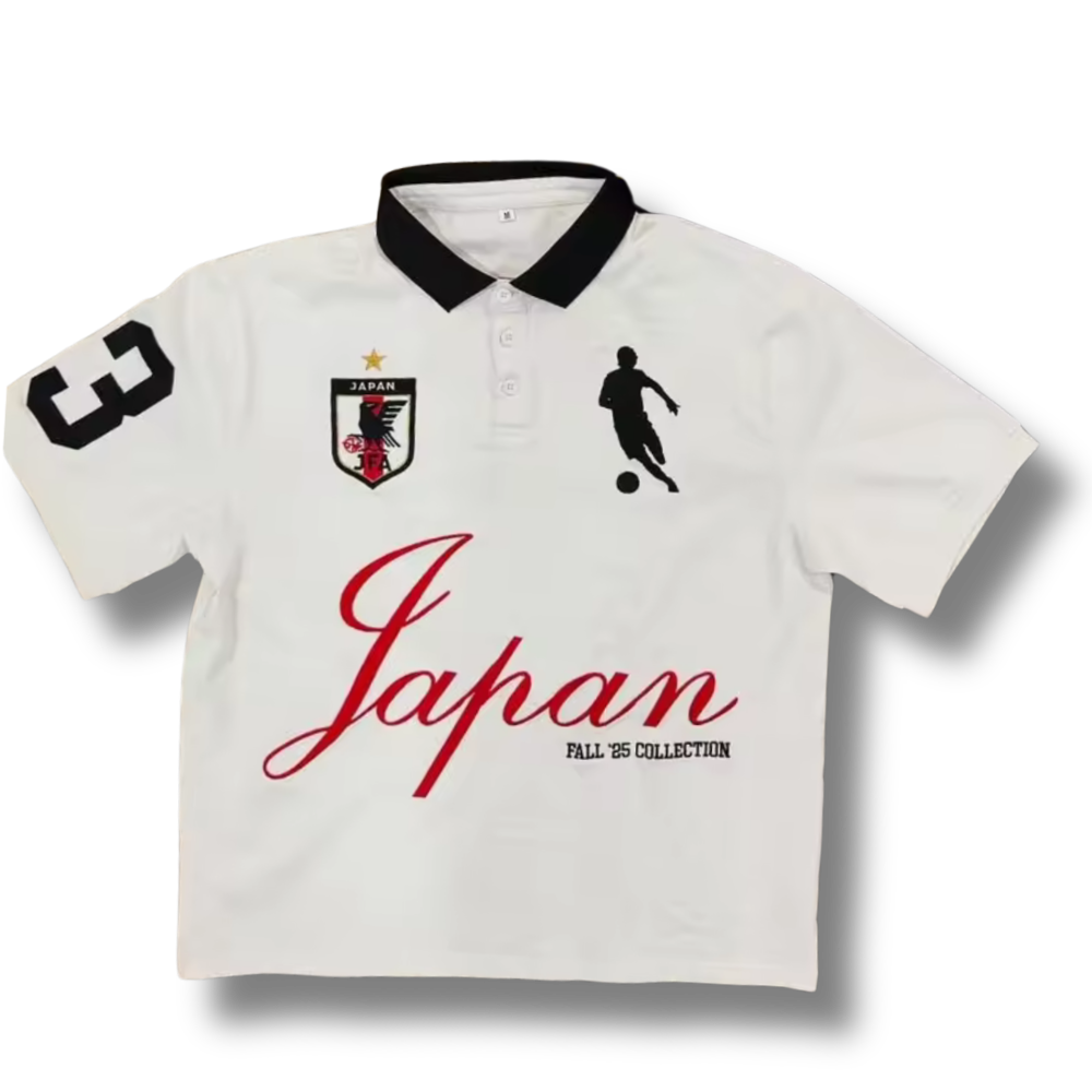 Japan Football Polo Shirt