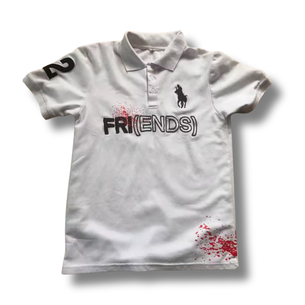 Fri(ends) Blood Splatter Polo Shirt