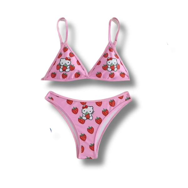 Strawberry Hello Kitty Bikini