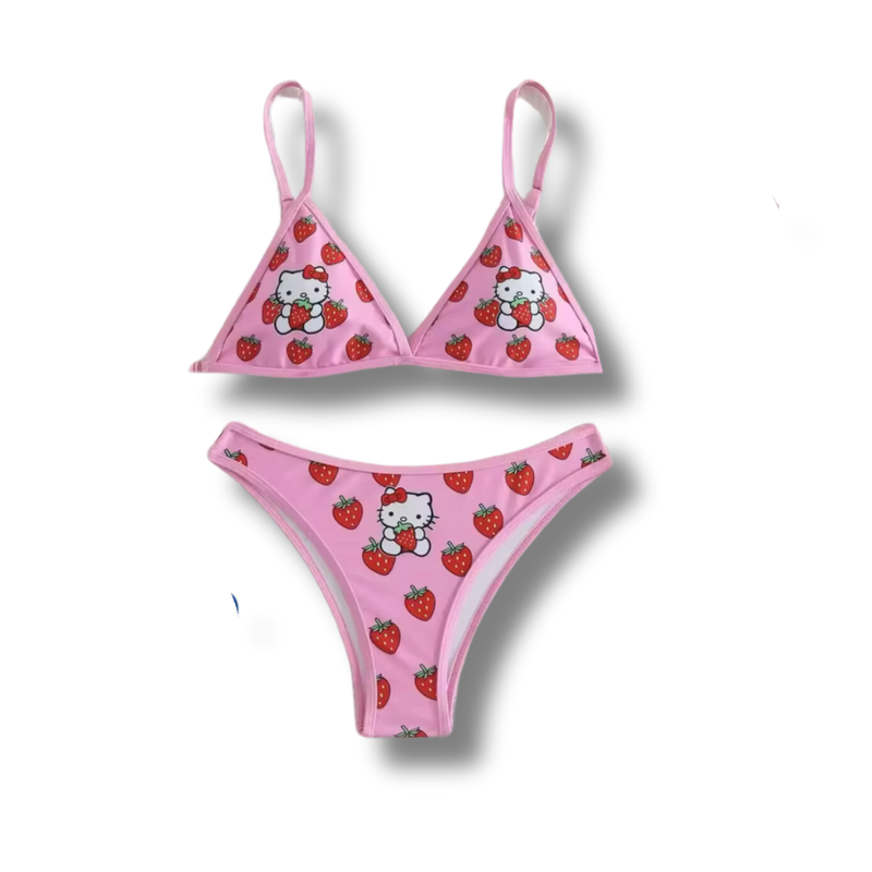 Strawberry Hello Kitty Bikini