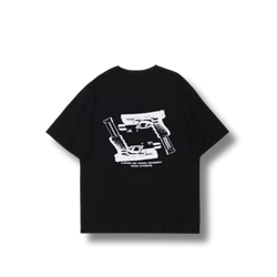 Pistol Graphic Tee Black