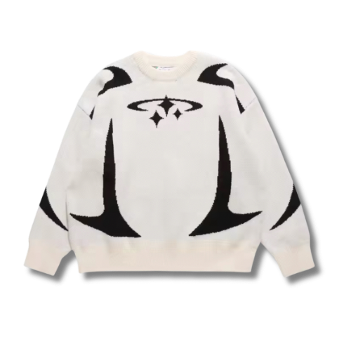 White Starlink Sweater