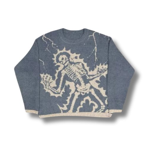 Skeleton Zap Sweater