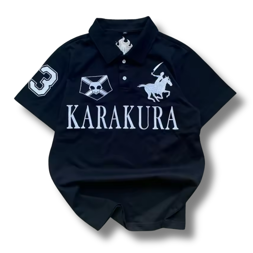 Karakura Navy Polo Shirt