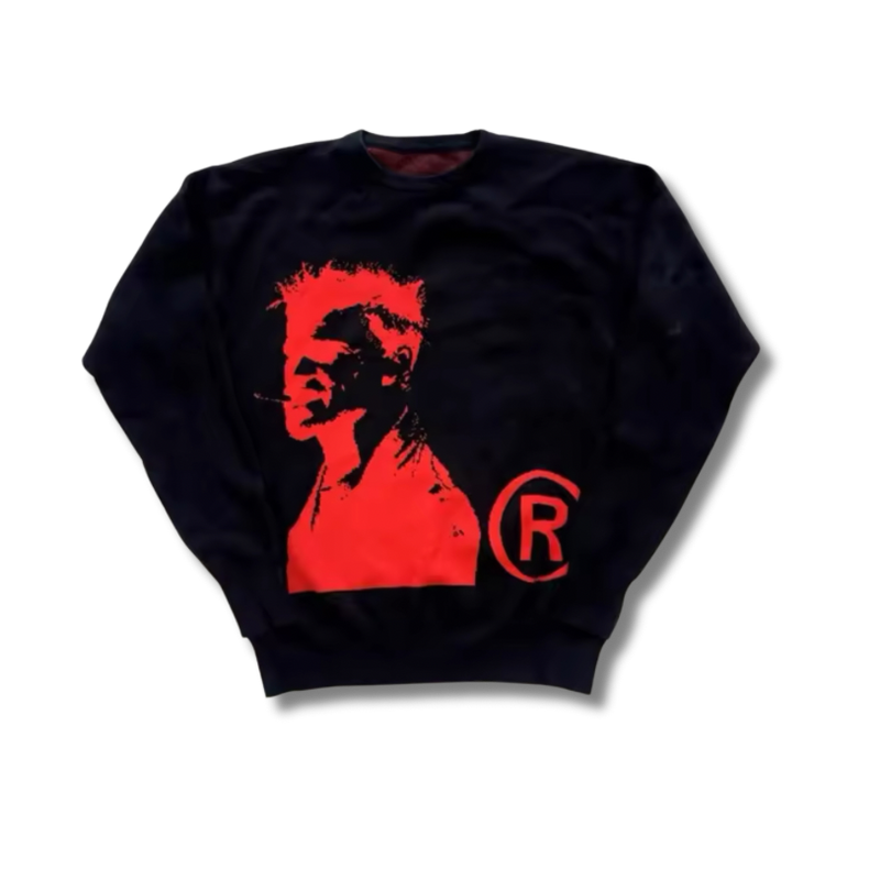 Tyler Durden Fight Club Sweater Black