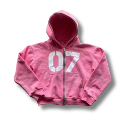 Pink 07 zip up