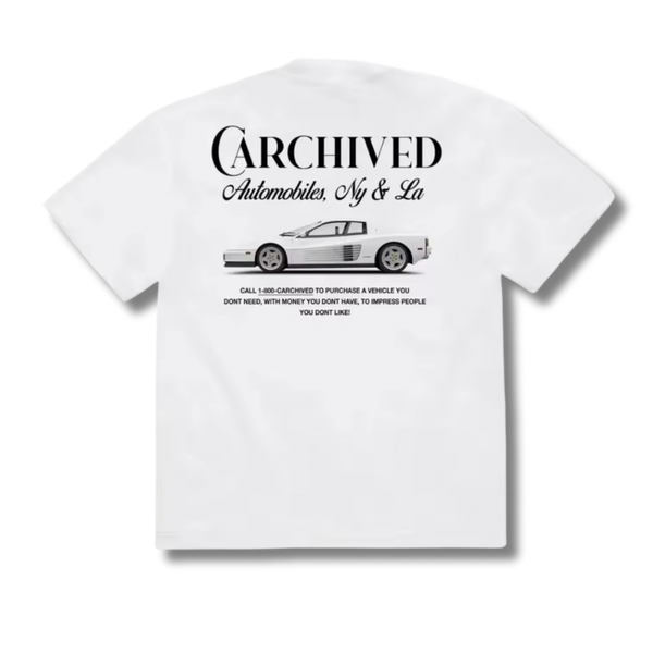 Automobiles NY and LA Graphic Tee