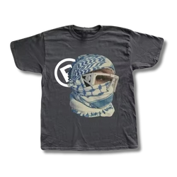 Grey Desert Mask Graphic Tee