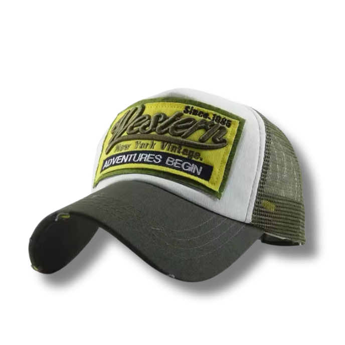 Olive Trucker Hat