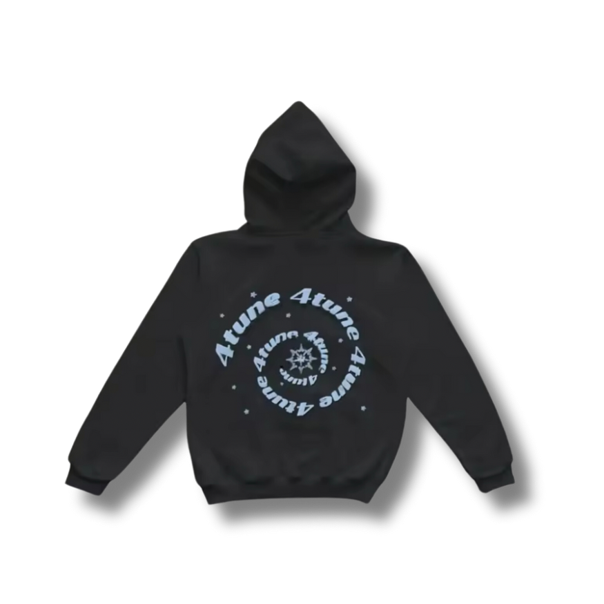 Black 4Tune Star Zip Up