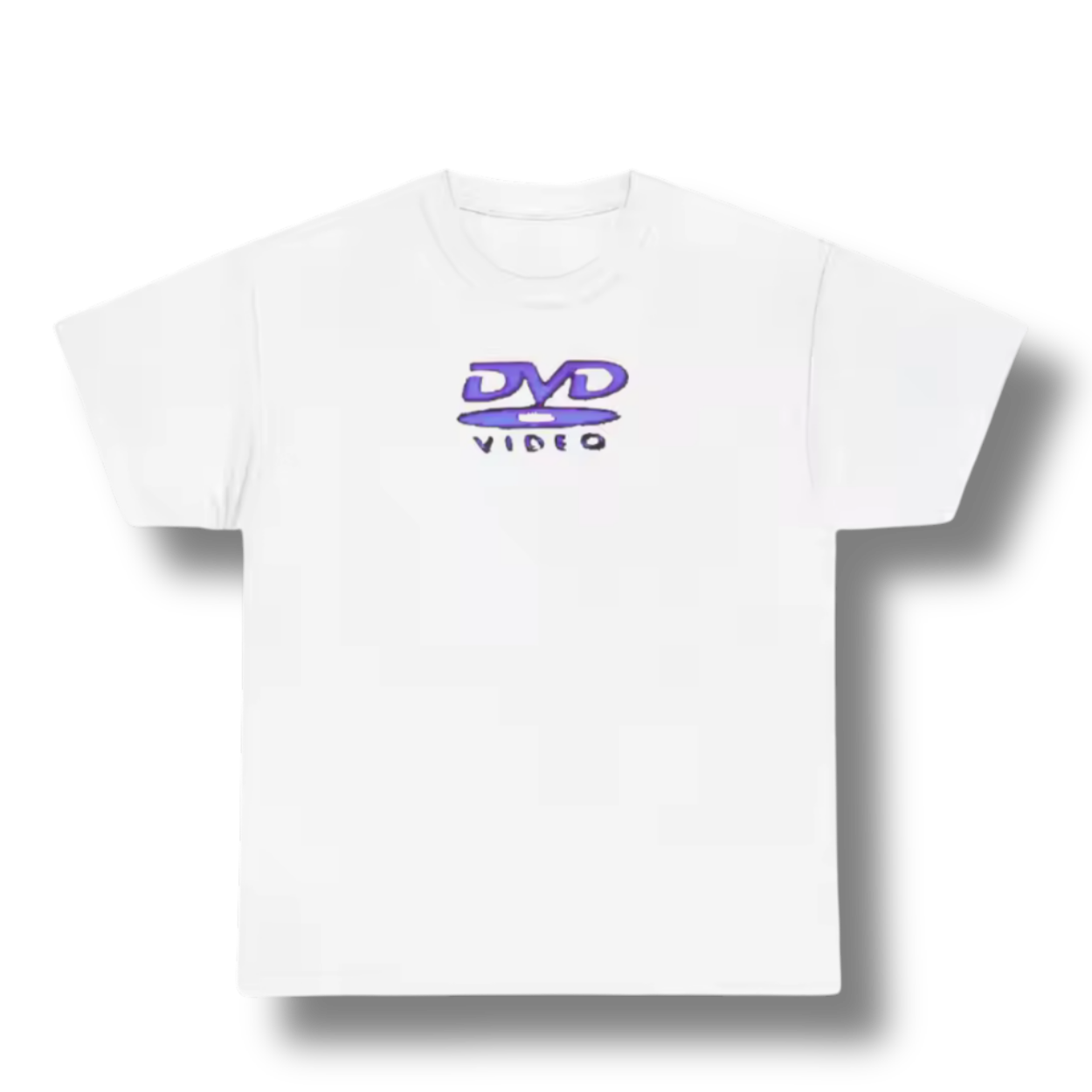 DVD Video White & Purple Tee