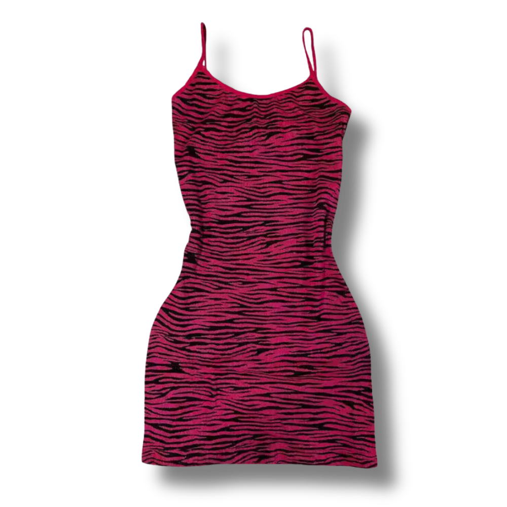 Pink Waved Dress
