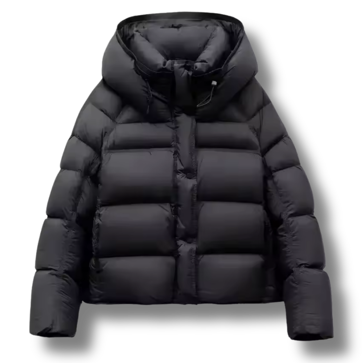 Woxez Black Premium Puffer Coat